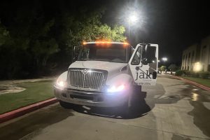 Jak Companies Truck at night